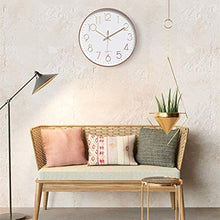 Load image into Gallery viewer, Black & Copper Rose-Gold Wall Clock