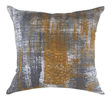 Load image into Gallery viewer, Abstract Grey & Copper Cushion Cover | Cotton