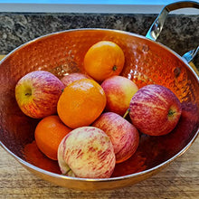 Load image into Gallery viewer, Hammered Copper Mixing Bowl | Set Of 3