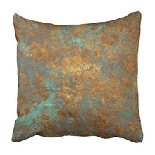 Load image into Gallery viewer, Copper Cushion Cover | 50 x 50 cm | Bronze Rust Metal Effect