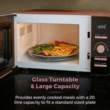 Load image into Gallery viewer, Copper Pink Digital Microwave | Tower | Glitz Collection