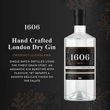 Load image into Gallery viewer, 1606 Gin - Handcrafted London Dry Gin - 70cl, 40% ABV - Copper Pot Distilled in Small Batches