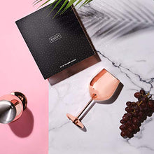 Load image into Gallery viewer, Copper Wine Glass | Set Of 2 | Wedding Anniversary Gift Idea