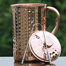 Load image into Gallery viewer, Hammered Copper Water Jug | Pitcher