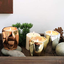 Load image into Gallery viewer, Jasmine & Ylang Ylang Scented Candle | Copper Ceramic Jar | Aromatherapy Gift