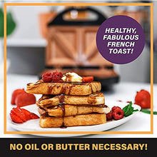 Load image into Gallery viewer, Gotham Steel | Copper & Black Sandwich Maker