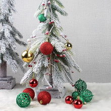 Load image into Gallery viewer, 44 Pcs | Copper Christmas Bauble Ornaments | Christmas Tree Decoration Set
