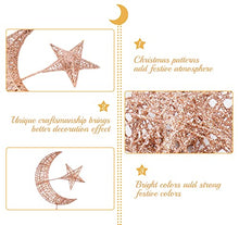 Load image into Gallery viewer, Glittered Copper Christmas Tree Decoration