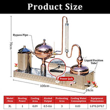 Load image into Gallery viewer, Copper Alembic Moonshine Still Distiller | 3L