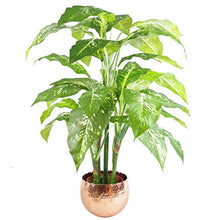 Load image into Gallery viewer, Large Hammered Copper Plant Pot