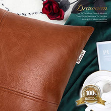 Load image into Gallery viewer, 45 x 45 cm Faux Leather Cushion Cover | Copper