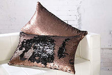 Load image into Gallery viewer, Copper Cushion Covers With Sequins