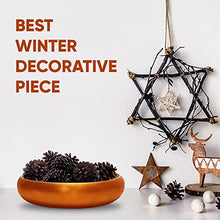 Load image into Gallery viewer, Copper & Bamboo Large Serving Bowl