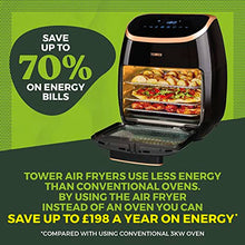 Load image into Gallery viewer, Air Fryer | Black & Copper | Tower