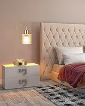 Load image into Gallery viewer, Bedside Table Lamp | Copper Gold