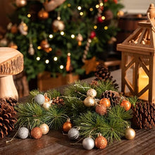 Load image into Gallery viewer, Mini Christmas Tree Baubles | 49 Pieces | Copper Colours