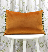 Load image into Gallery viewer, Copper Rust Orange Cushion Cover