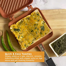 Load image into Gallery viewer, Copper Sandwich Toaster