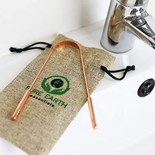 Load image into Gallery viewer, Pure Earth | 100% Copper Tongue Scraper