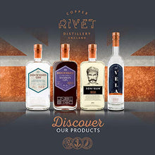 Load image into Gallery viewer, Copper Rivet Dockyard Damson Gin 50cl - Small Batch Gin Oak Aged Damson Gin Flavoured - Artisan Craft Gin - Premium Gin, Kent Gin Handcrafted from Local Grains, Special Edition Gin, Flavoured Gin