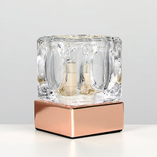 Load image into Gallery viewer, Ice Cube Table Lamp With Copper Base