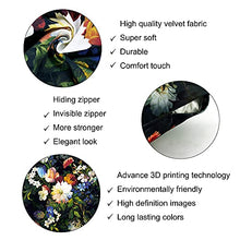 Load image into Gallery viewer, Modern Floral Design Cushion Cover | 45 x 45cm | Copper, Navy, White, Green, Orange