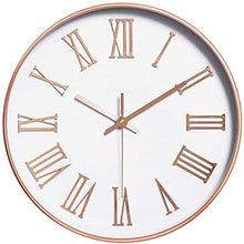 Load image into Gallery viewer, Rose-Gold, Copper Wall Clock | 12 Inch
