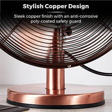 Load image into Gallery viewer, Stylish Copper Metal Fan