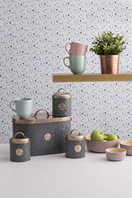 Load image into Gallery viewer, Grey & Copper Bread Bin By Typhoon