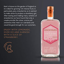 Load image into Gallery viewer, Copper Rivet Strawberry Gin, Craft Gin 50cl - Small Batch Gin, Natural Pink Gin Flavoured, Freshly Picked Strawberrys, Artisan Kent Gin - Premium Gin, Hand Crafted Special Edition Gin, Flavoured Gin