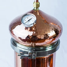 Load image into Gallery viewer, Hammered Copper Alembic Still