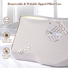 Load image into Gallery viewer, Copper Infused Memory Foam Pillow