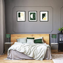 Load image into Gallery viewer, Modern Forest Green & Copper Lamp Shade