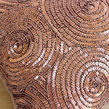 Load image into Gallery viewer, Copper Cushion Covers | Sequined Patterns