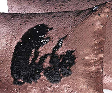 Load image into Gallery viewer, 2 Pack Reversible Copper & Black Decorative Cushion Covers