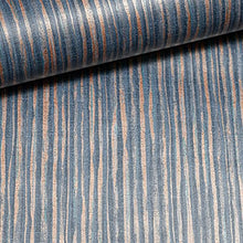 Load image into Gallery viewer, Metallic Copper & Navy Wallpaper | Luxurious