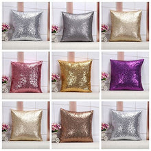 Load image into Gallery viewer, Sparkly Copper Cushion Cover | Sequined