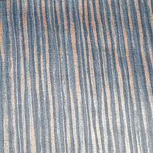 Load image into Gallery viewer, Modern Striped Copper & Navy Wallpaper