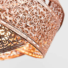 Load image into Gallery viewer, Copper Lamp Shade | Pretty Artistic Detailed Pattern
