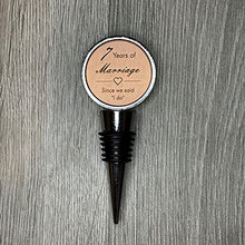 Load image into Gallery viewer, Copper Bottle Stopper | Wedding Anniversary Gift
