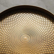 Load image into Gallery viewer, Copper Metal Side Table | Wire Design