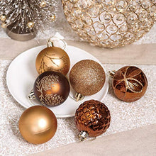 Load image into Gallery viewer, Woodland Theme Copper Christmas Tree Decorations