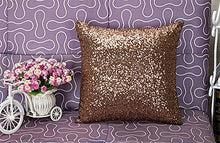 Load image into Gallery viewer, Copper Sequined Cushion Cover | 40 x 40cm
