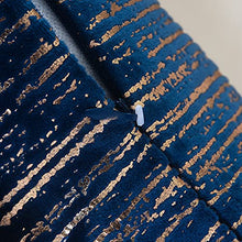 Load image into Gallery viewer, Copper & Blue Cushion Cover | Velvet Cushion Covers