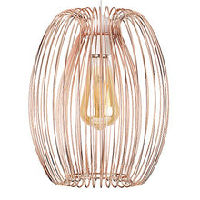Load image into Gallery viewer, Copper Metal Basket Cage Ceiling Pendant Light Shade | Retro Style