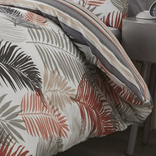Load image into Gallery viewer, Copper Fern Leaf Duvet Cover Set