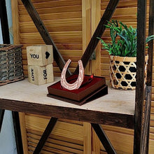 Load image into Gallery viewer, Copper Horseshoe | Wedding Anniversary Gift