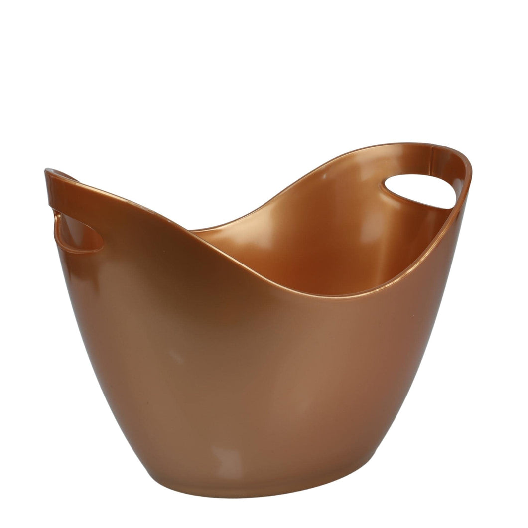 Bar@Drinkstuff 33383-59429 Sonrisa Wine & Champagne Acrylic Cooler, Beverage Tub 8ltr (Copper)