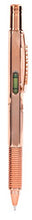 Load image into Gallery viewer, Copper 3-in-1 Pen &amp; Tool | Kikkerland 
