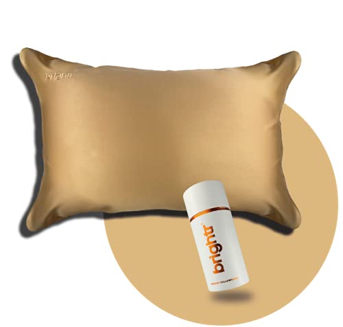 Brightr Luxury Copper Pillowcase Infused With Copper Oxide Ions | Hypo-Allergenic & Rejuvenating | 50x75cm | Beauty & Hair